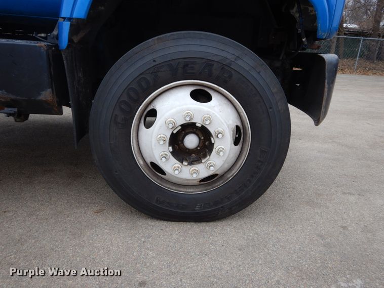 image for item DH5045 1997 Chevrolet C6500 flat dump bed truck