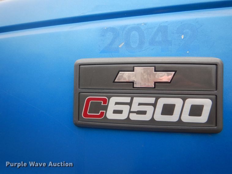 image for item DH5045 1997 Chevrolet C6500 flat dump bed truck