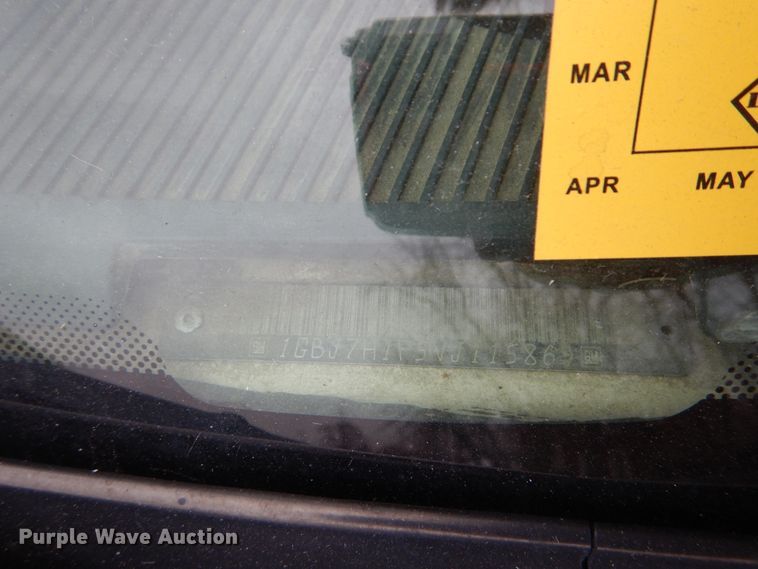 image for item DH5045 1997 Chevrolet C6500 flat dump bed truck