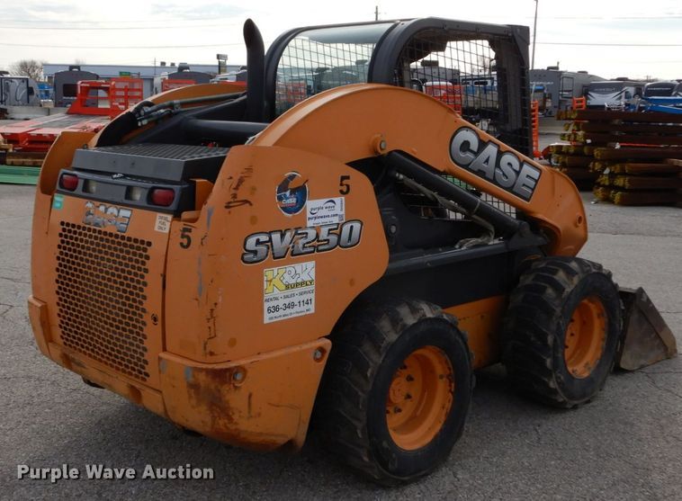 image for item DH5047 2012 Case SV250 skid steer