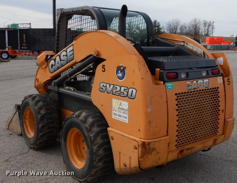 image for item DH5047 2012 Case SV250 skid steer