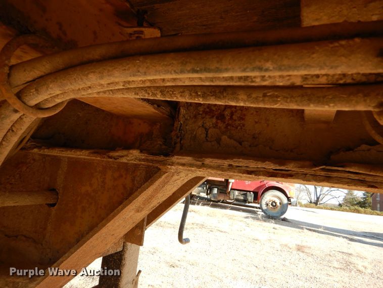 image for item DH5052 1991 Etnyre drop deck equipment trailer