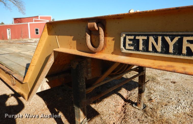 image for item DH5052 1991 Etnyre drop deck equipment trailer