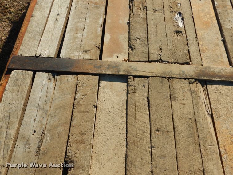 image for item DH5052 1991 Etnyre drop deck equipment trailer