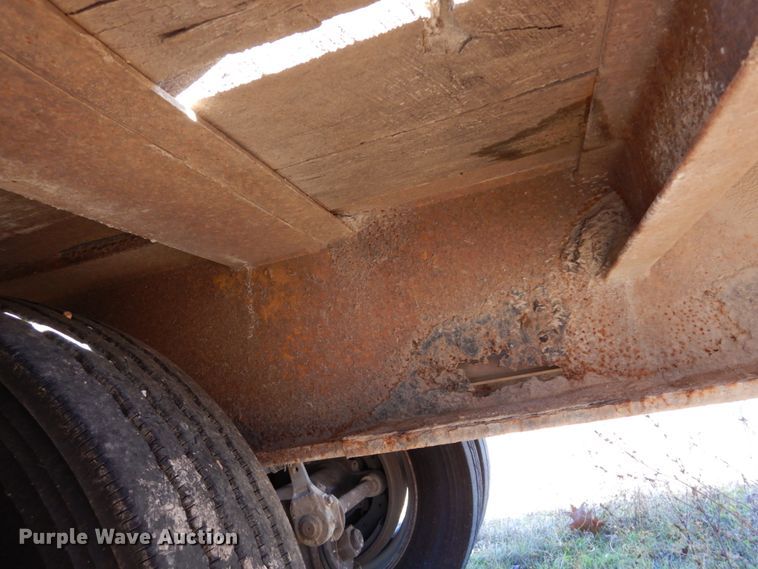 image for item DH5052 1991 Etnyre drop deck equipment trailer