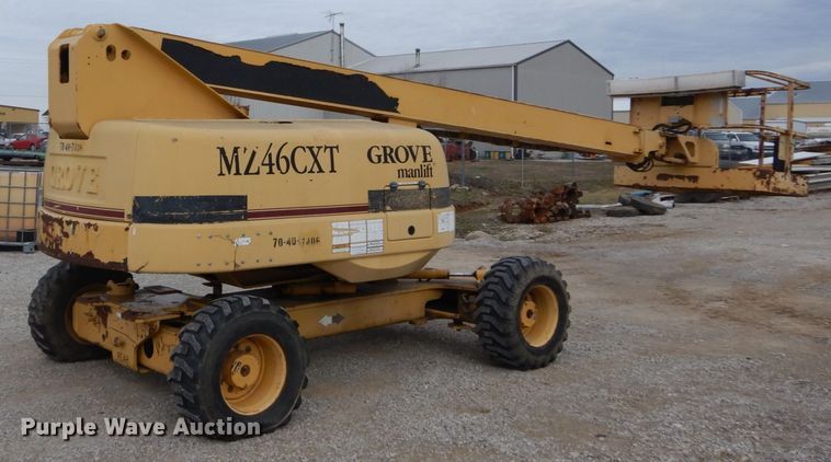 image for item DH5064 1998 Grove MZ46CXT boom lift
