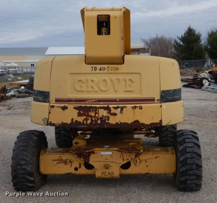 image for item DH5064 1998 Grove MZ46CXT boom lift