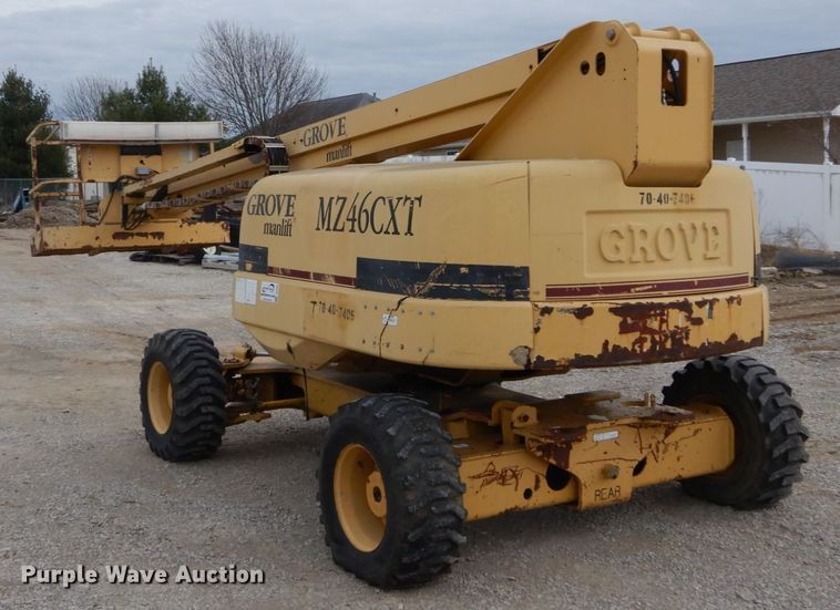 image for item DH5064 1998 Grove MZ46CXT boom lift