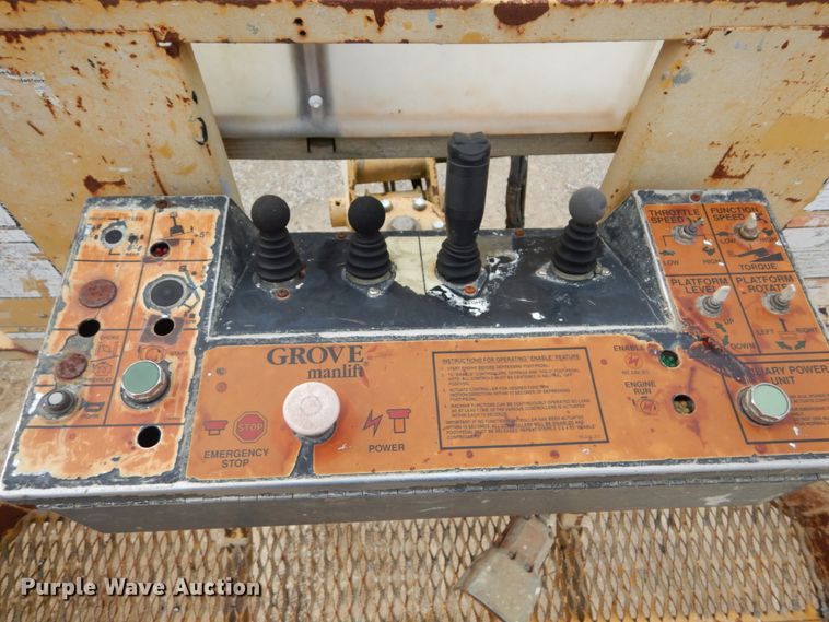 image for item DH5064 1998 Grove MZ46CXT boom lift