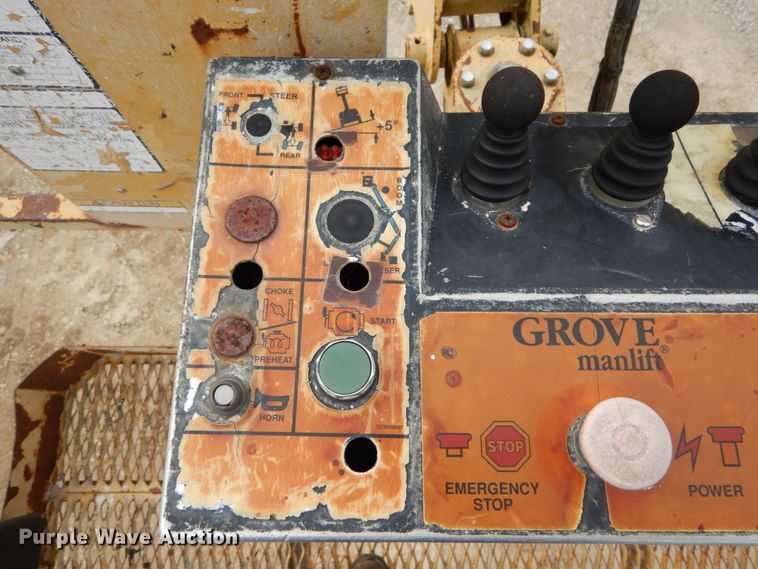 image for item DH5064 1998 Grove MZ46CXT boom lift