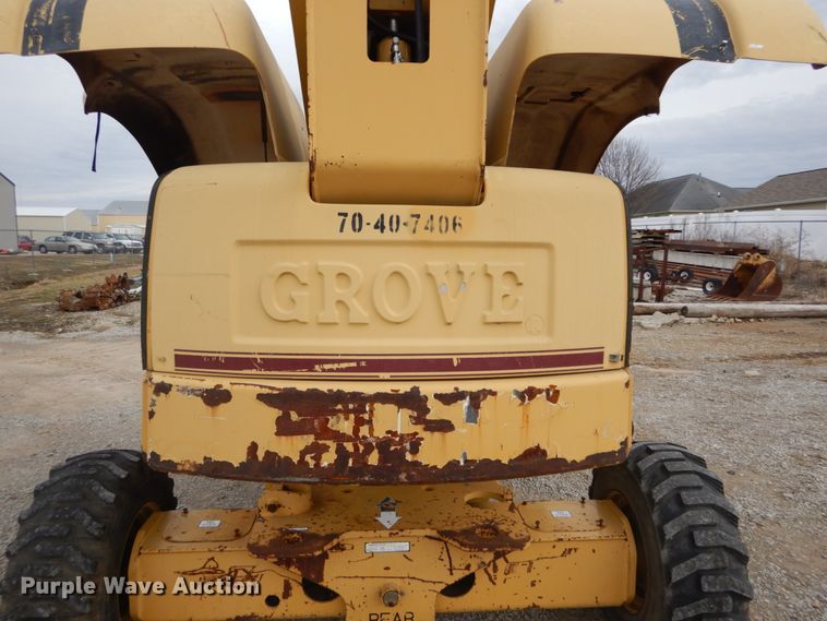image for item DH5064 1998 Grove MZ46CXT boom lift