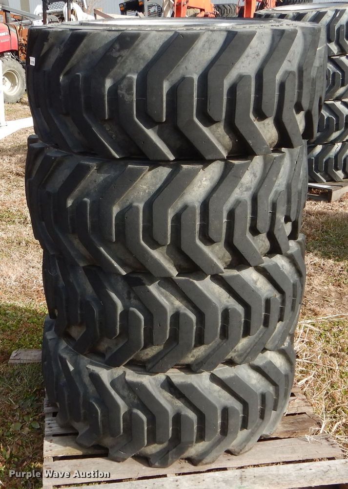 image for item DH6905 (4) 39 x 15-22.5 foam filled tires
