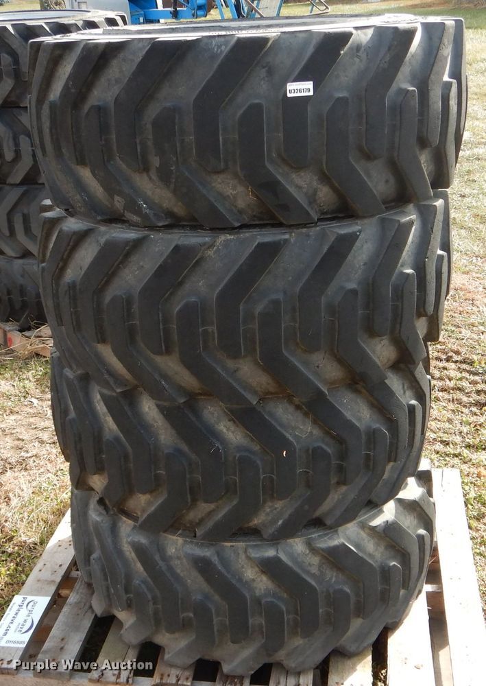 image for item DH6905 (4) 39 x 15-22.5 foam filled tires