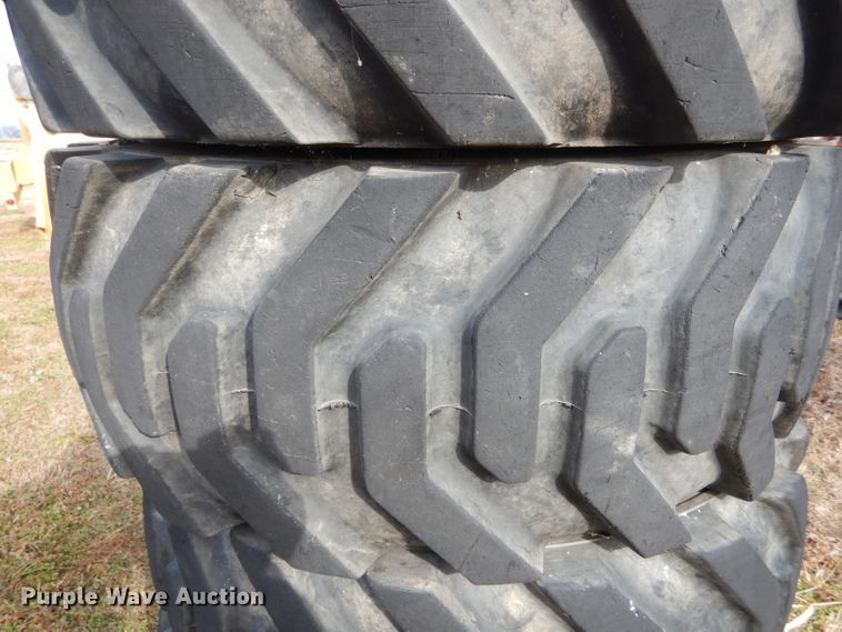 image for item DH6905 (4) 39 x 15-22.5 foam filled tires