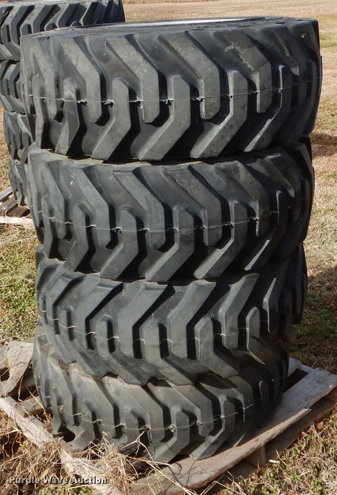 image for item DH6906 (4) 39 x 15-22.5 foam filled tires