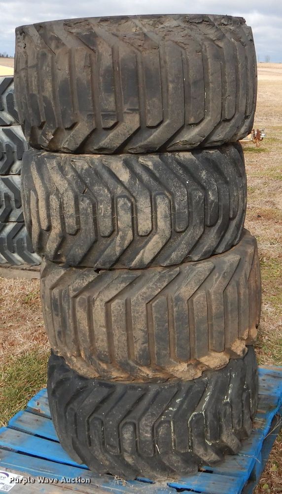 image for item DH6908 (4) 33 x 15.50-16.5 foam filled tires