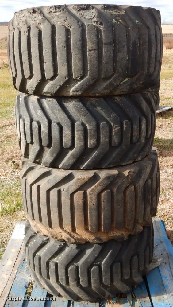image for item DH6908 (4) 33 x 15.50-16.5 foam filled tires