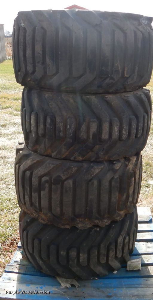 image for item DH6908 (4) 33 x 15.50-16.5 foam filled tires