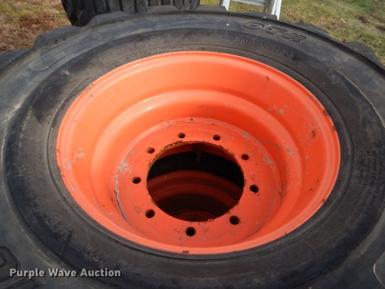 image for item DH6908 (4) 33 x 15.50-16.5 foam filled tires