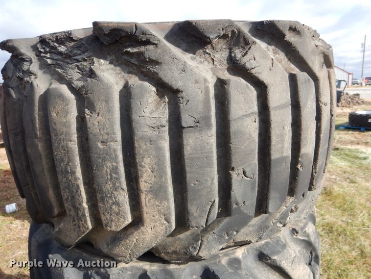 image for item DH6908 (4) 33 x 15.50-16.5 foam filled tires