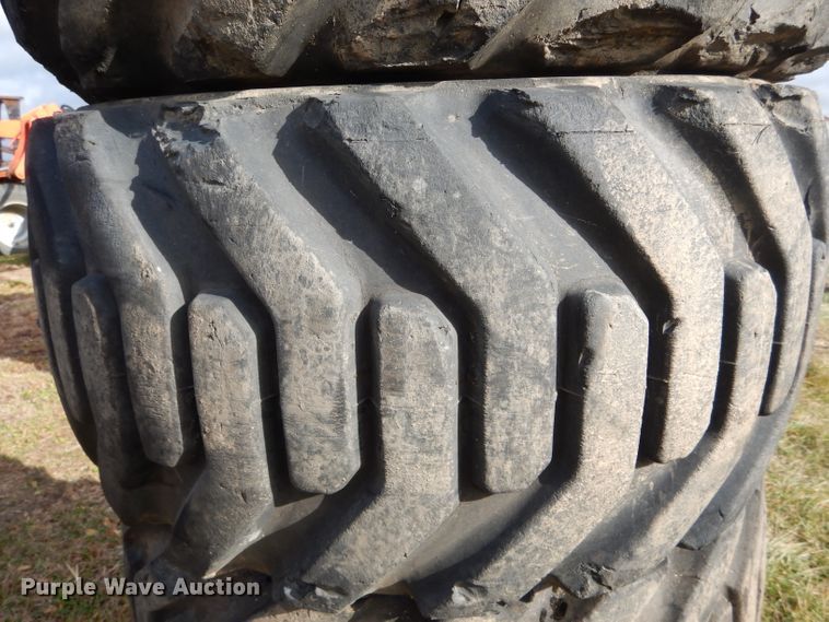 image for item DH6908 (4) 33 x 15.50-16.5 foam filled tires