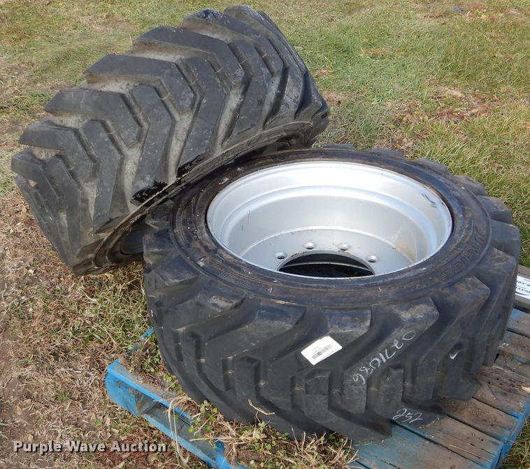image for item DH6910 (2) 15-625 foam filled tires