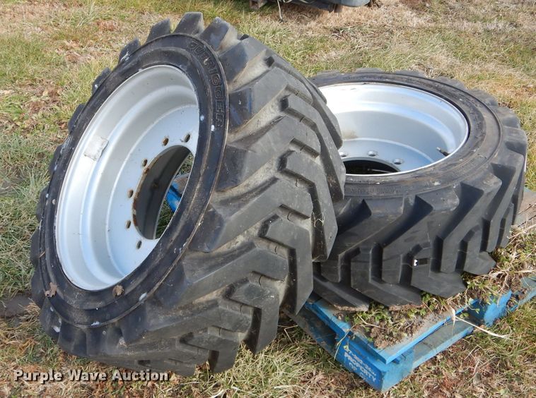 image for item DH6910 (2) 15-625 foam filled tires