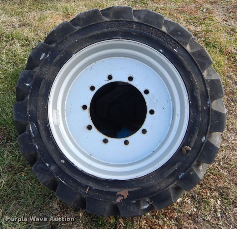 image for item DH6910 (2) 15-625 foam filled tires
