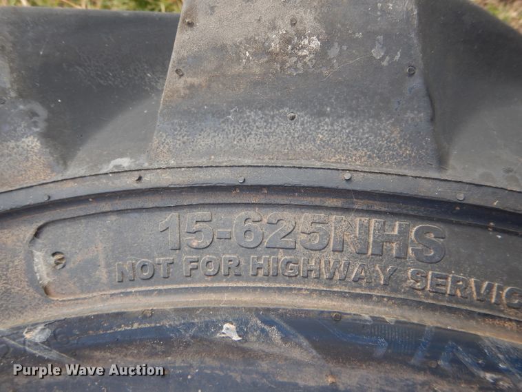 image for item DH6910 (2) 15-625 foam filled tires