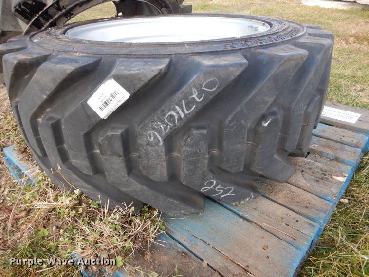 image for item DH6910 (2) 15-625 foam filled tires
