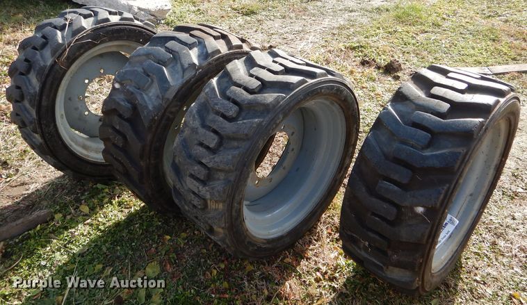 image for item DH6911 (4) 305/546 foam filled tires