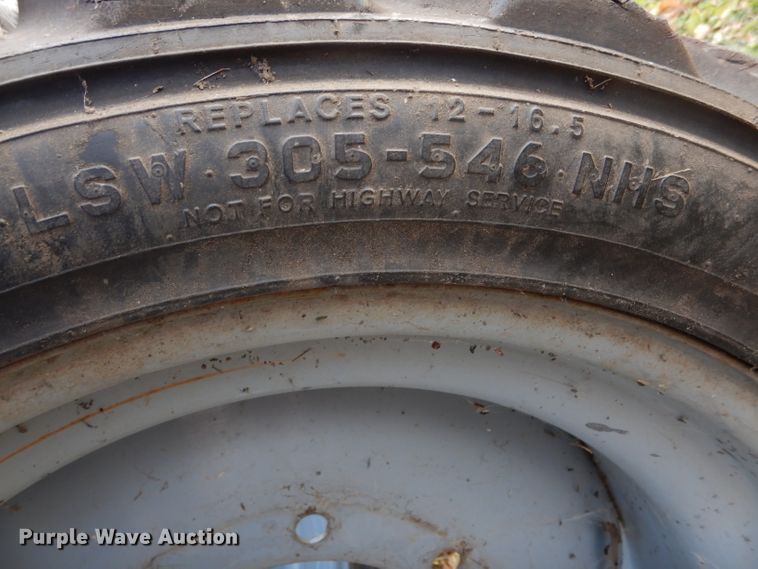 image for item DH6911 (4) 305/546 foam filled tires