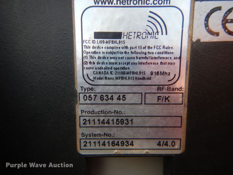 image for item DH6912 2011 Bomag BMP8500 trench compactor