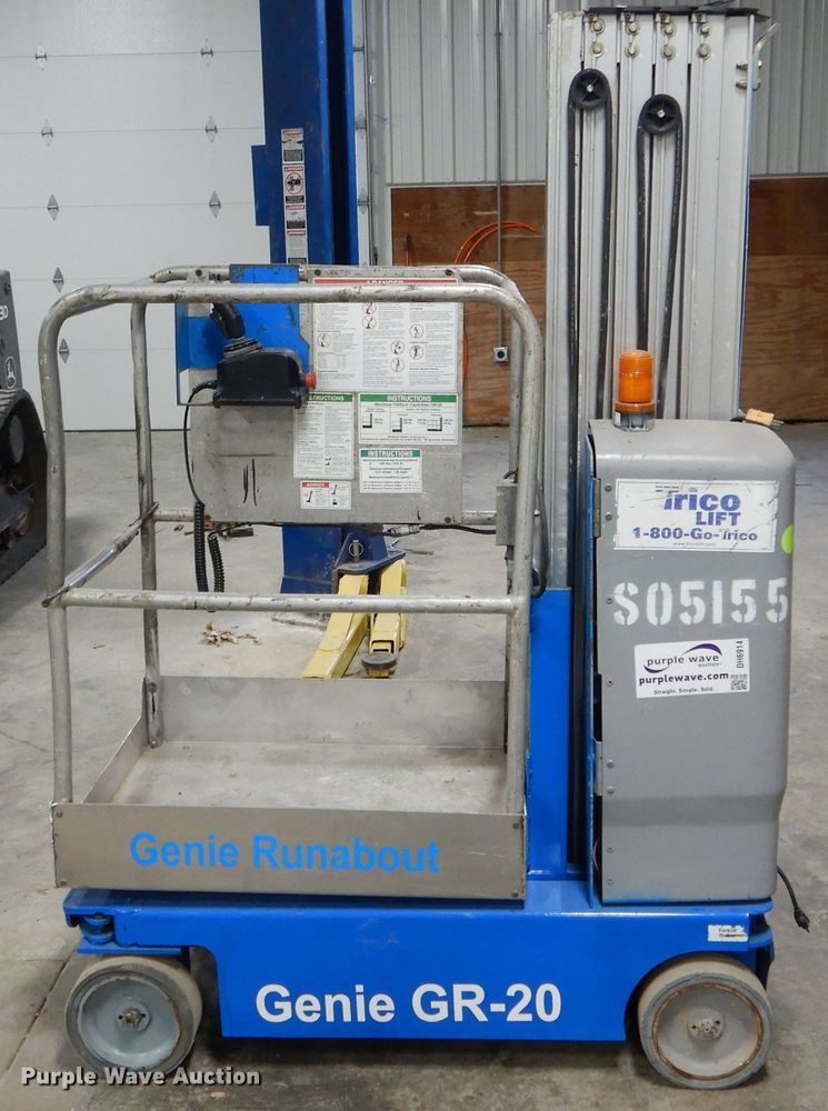 image for item DH6914 Genie GR-20 vertical lift