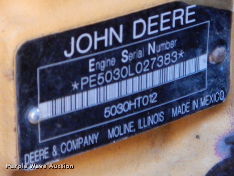 image for item DH6916 2010 John Deere 332D skid steer