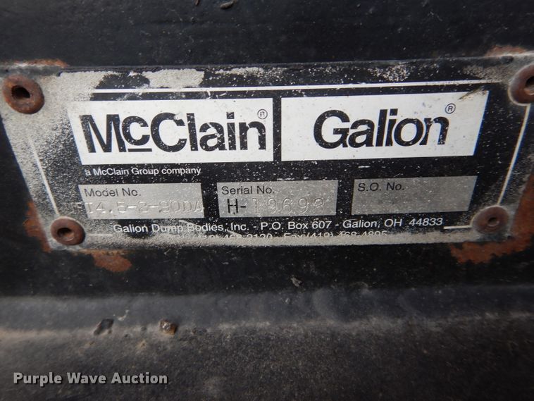 image for item DH6918 2002 International 4900 dump truck