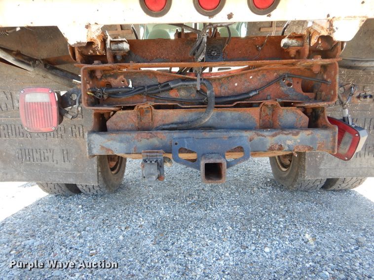 image for item DH6921 2005 Ford F350 Super Duty XL dump bed pickup truck