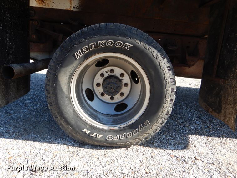 image for item DH6921 2005 Ford F350 Super Duty XL dump bed pickup truck