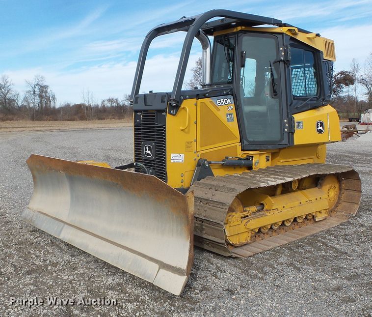 image for item DH7814 2014 John Deere 650K LGP dozer