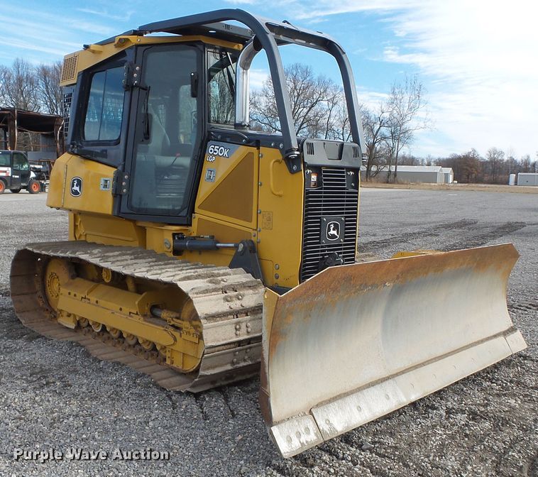 image for item DH7814 2014 John Deere 650K LGP dozer