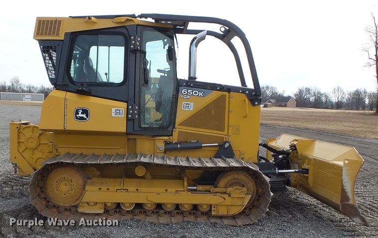 image for item DH7814 2014 John Deere 650K LGP dozer