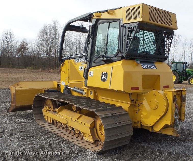 image for item DH7814 2014 John Deere 650K LGP dozer