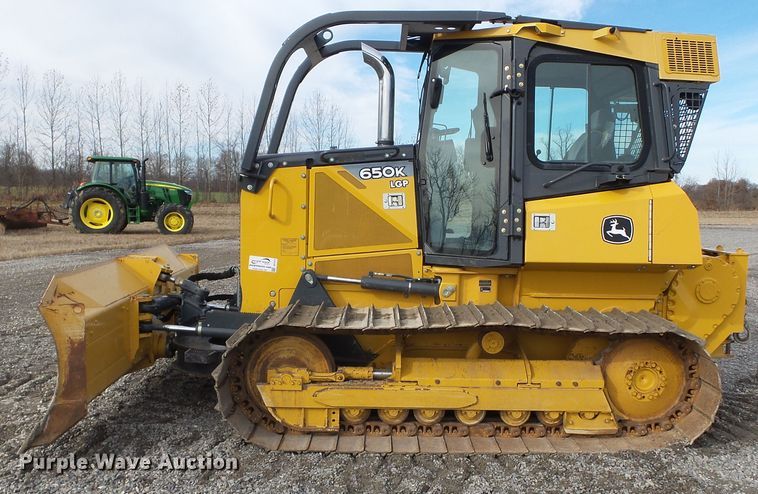 image for item DH7814 2014 John Deere 650K LGP dozer
