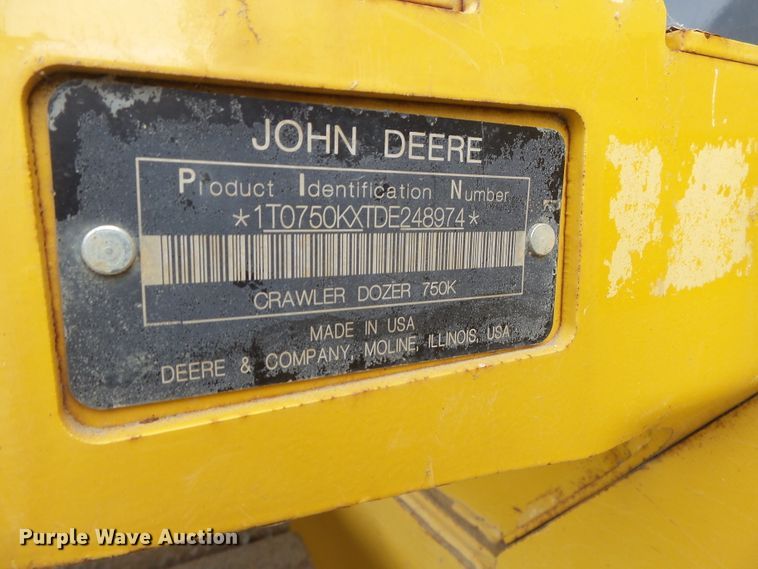 image for item DH7815 2013 John Deere 750K LGP dozer