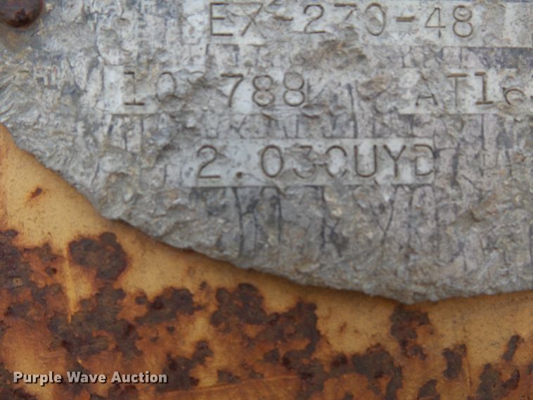 image for item DH7816 John Deere EX-270-48 excavator bucket