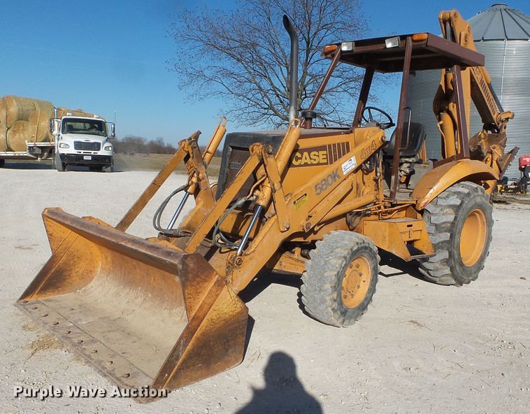 image for item DH7822 1988 Case 580K backhoe