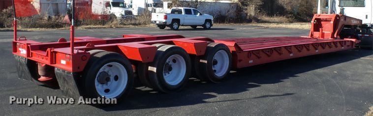 image for item DH7824 1996 Talbert TA lowboy equipment trailer