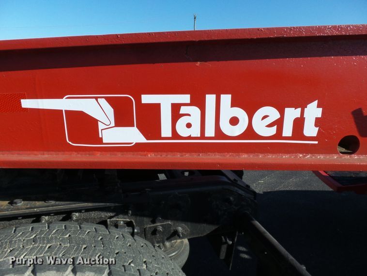image for item DH7824 1996 Talbert TA lowboy equipment trailer