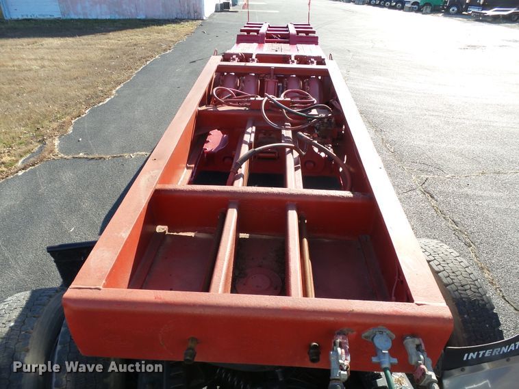 image for item DH7824 1996 Talbert TA lowboy equipment trailer