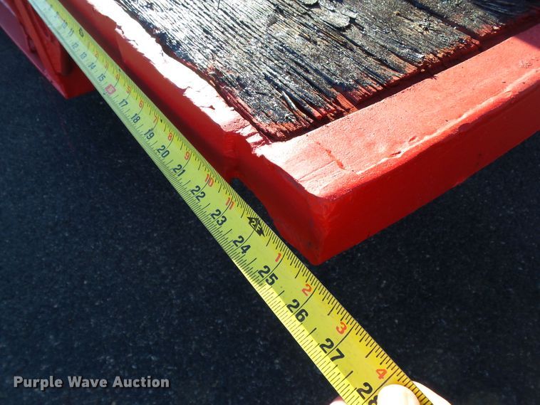 image for item DH7824 1996 Talbert TA lowboy equipment trailer